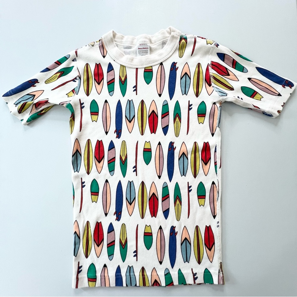 Hanna Anderson Surf Board Crewneck Pajama Top 14